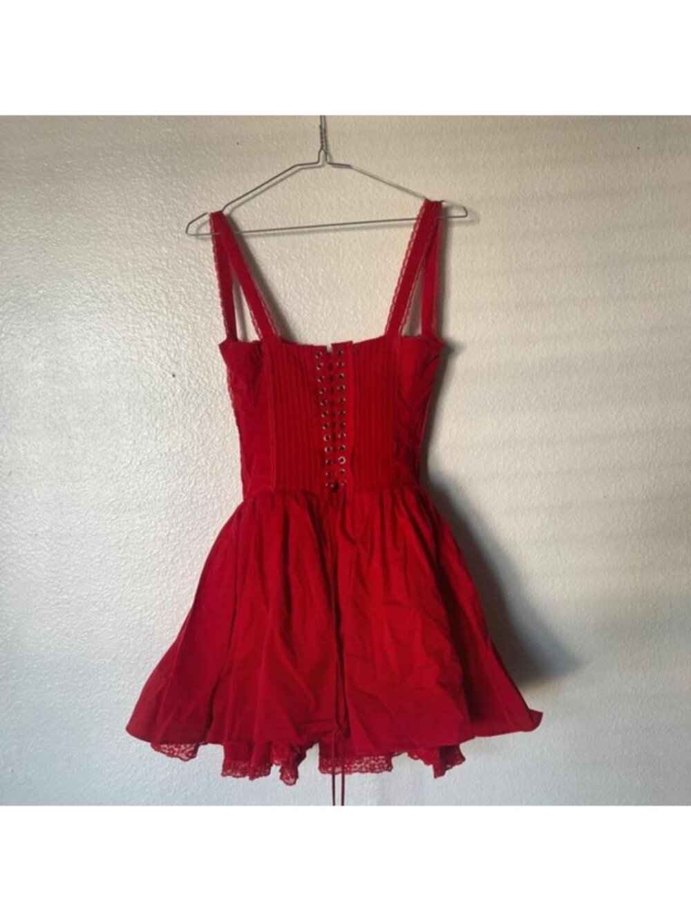Pietra Cherry Corset Mini Dress by House of CB Size Medium - Picture 4 of 6